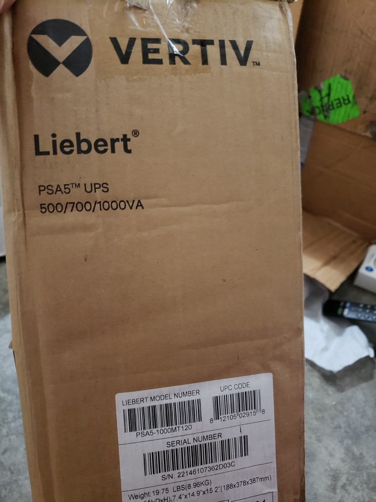 VERTIV LIEBERT PSA5-1000MT120 ----BATTERY BACKUP