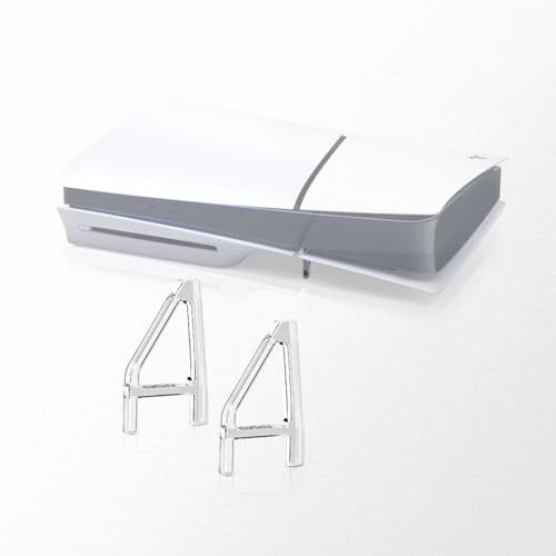 PS5 Slim Horizontal Stand Cooling Feet Console Bracket Holder Disc