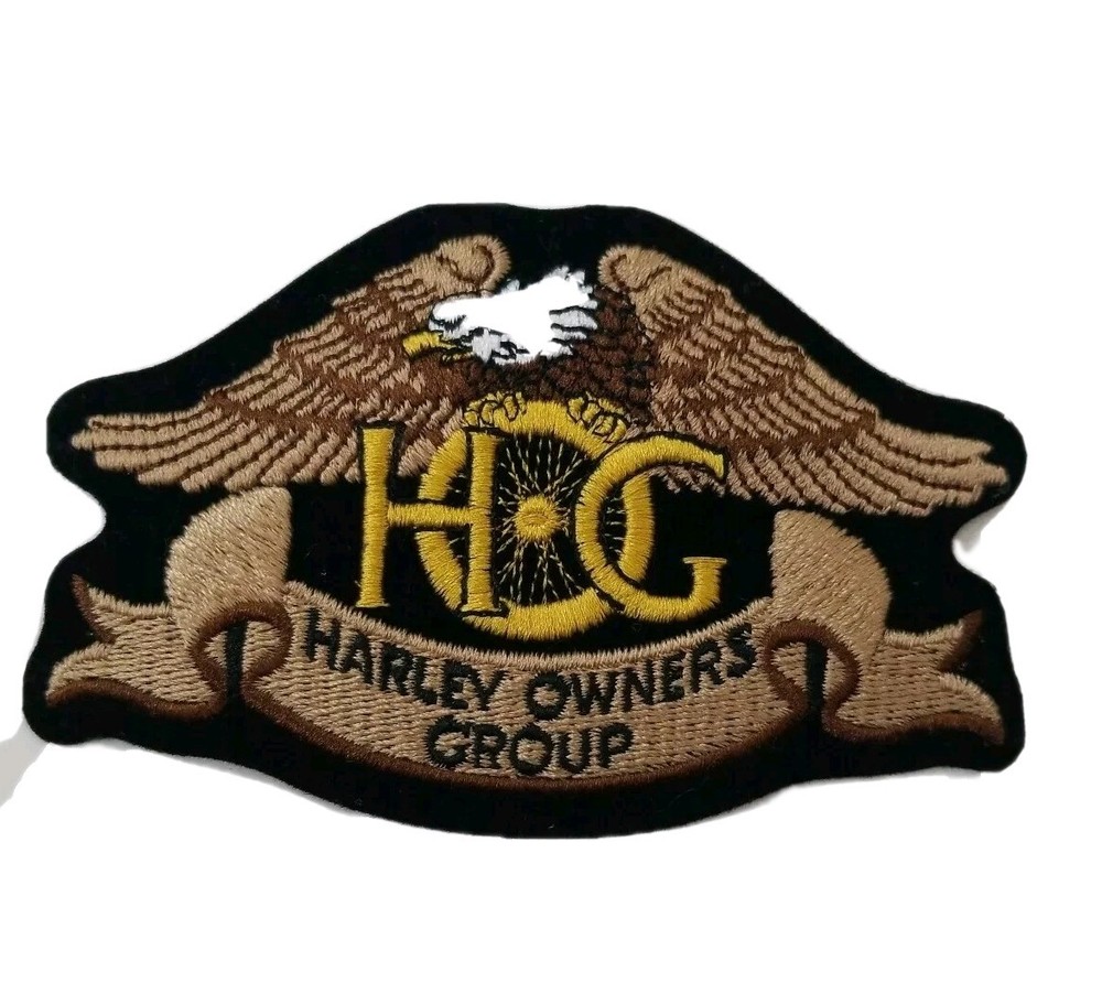 Silver Eagle Patch Harley Davidson Owners Group HOG H.O.G.