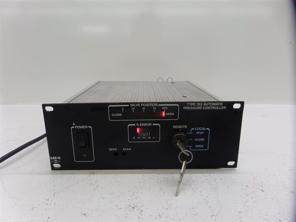 MKS Instruments 152E-PO Automatic Pressure Valve Controller-Missing input switch