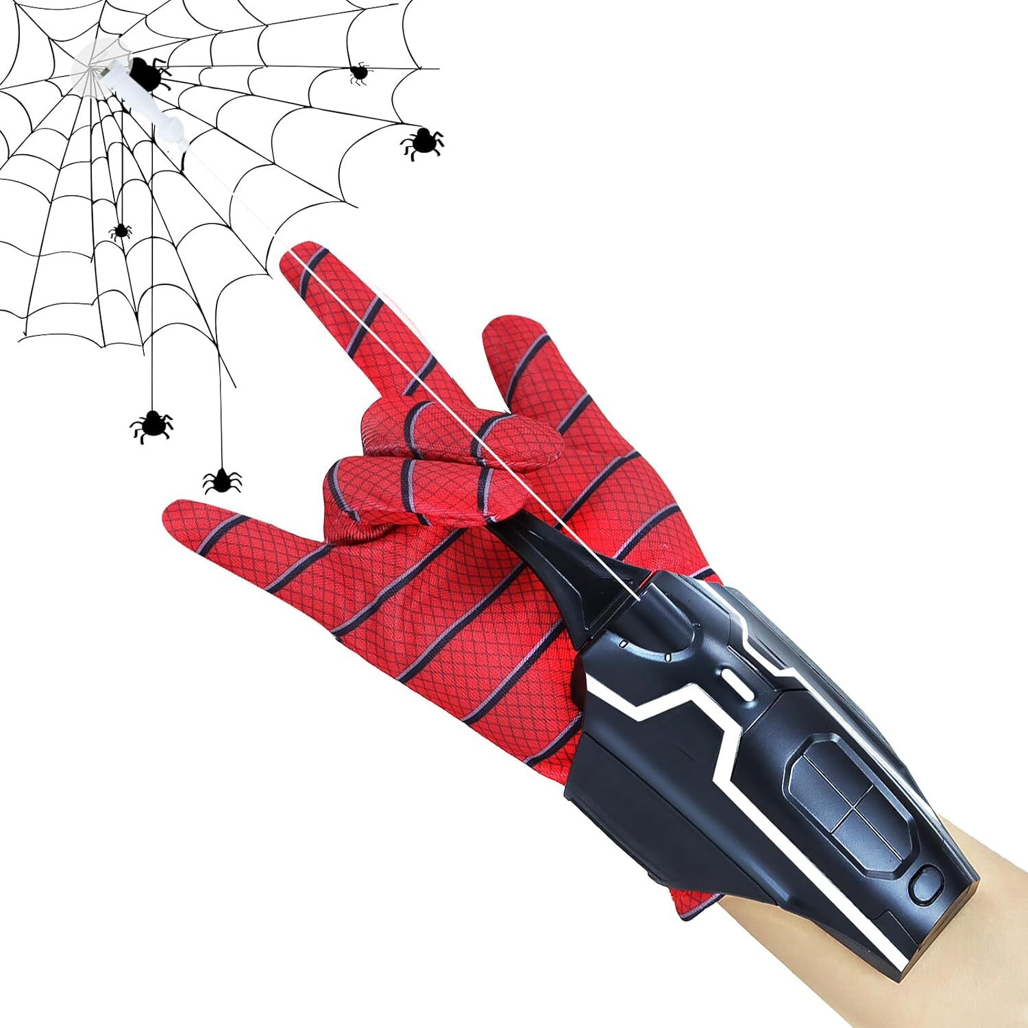 Spiderman Web Shooters Spider Man Wrist Launcher Upgraded Version Peter Parker