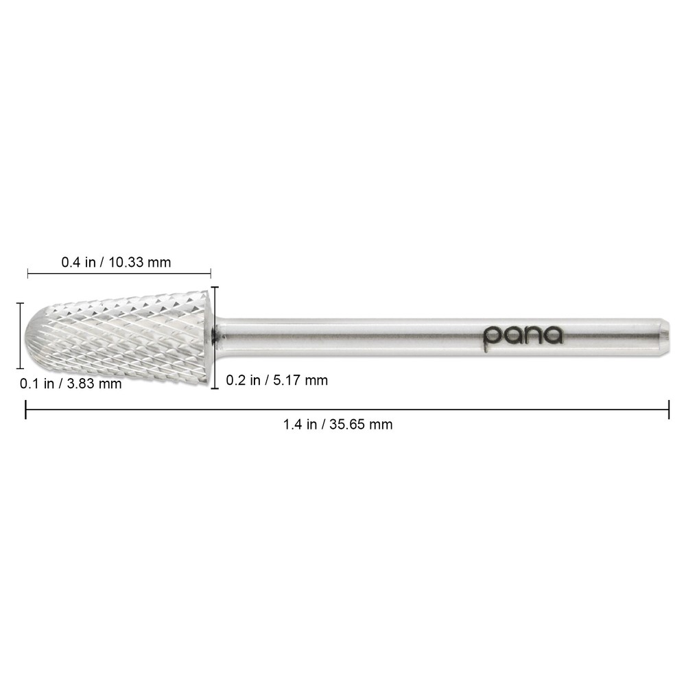 Professional Silver Safety Carbide Nail Drill Bit Fine Grit