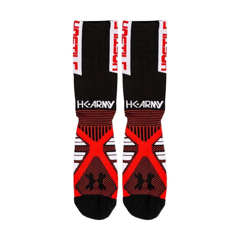 HK Army Athletex - Performance Socks - Red / Black