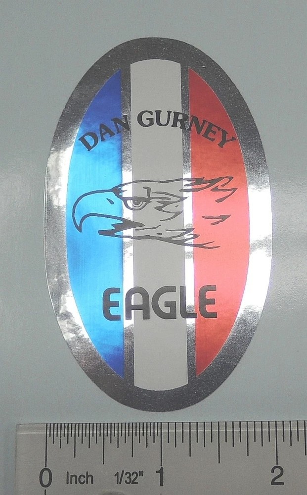 Dan Gurney Eagle headbadge