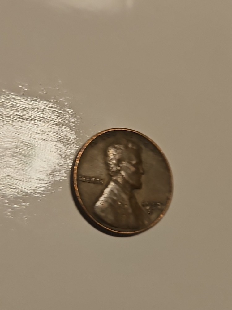 1957-D 1C RD Lincoln Cent