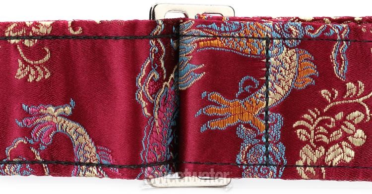 Fender Satin Dragon Strap - Wine