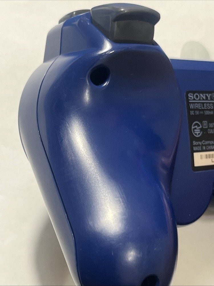 Sony PS3 DualShock 3 Wireless Controller – Deep Blue OEM Original Tested