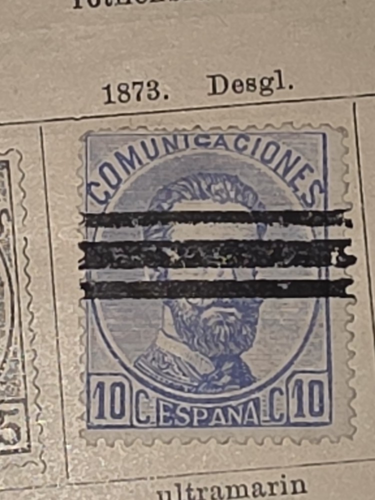 Foreign Spanien 10c Stamp Used - #I196