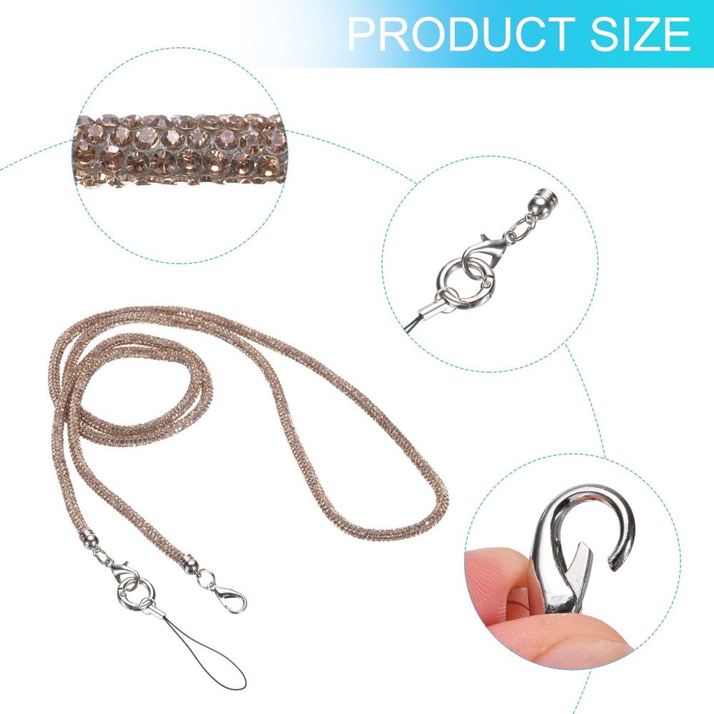 Replacement Purse Straps Crystal Bag Handle Sparkly Replacement Gold