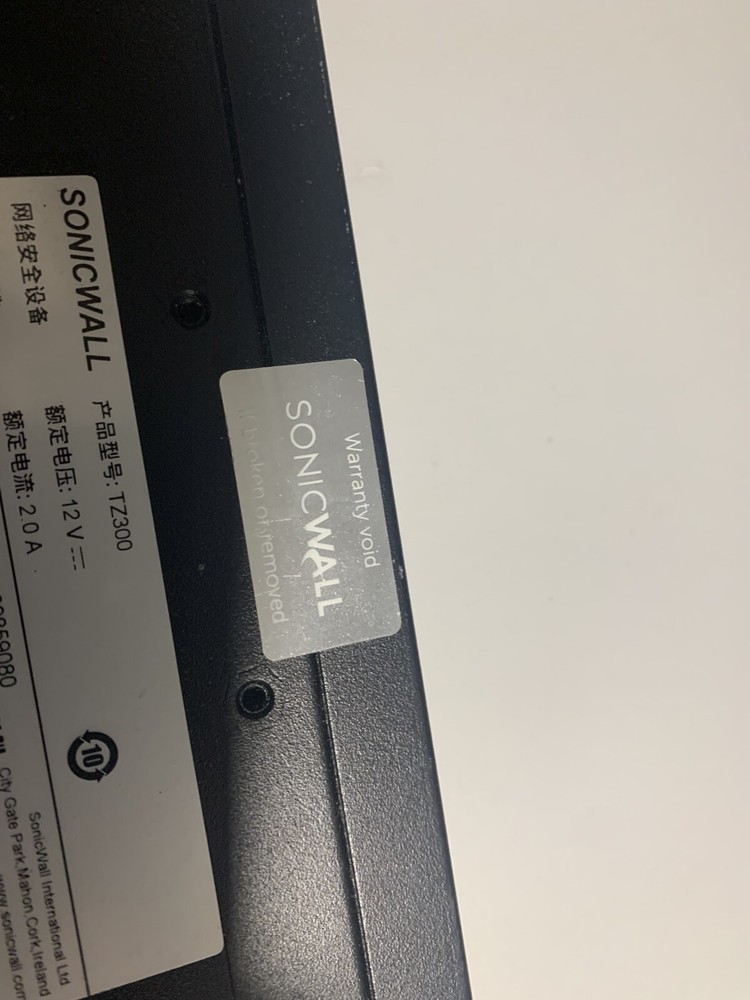 Dell SonicWALL TZ300 Network Security Appliance Firewall Router - APL280B4