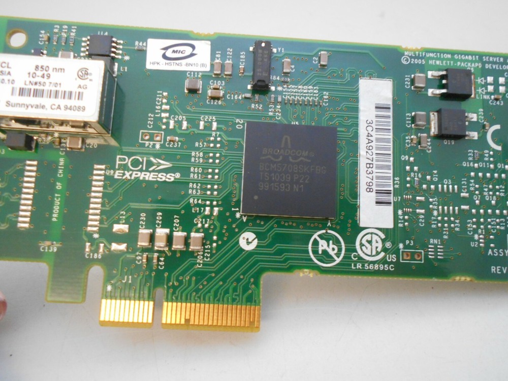 HP 395864-001 PCI Express Multifunction Gigabit Server Adapter