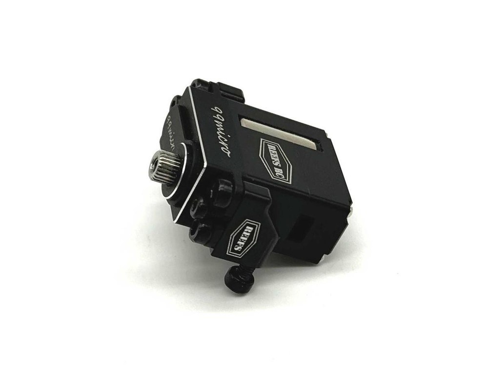 Reefs RC Micro Servo Mounting Tabs (Black) (2) [SEHREEFS210]