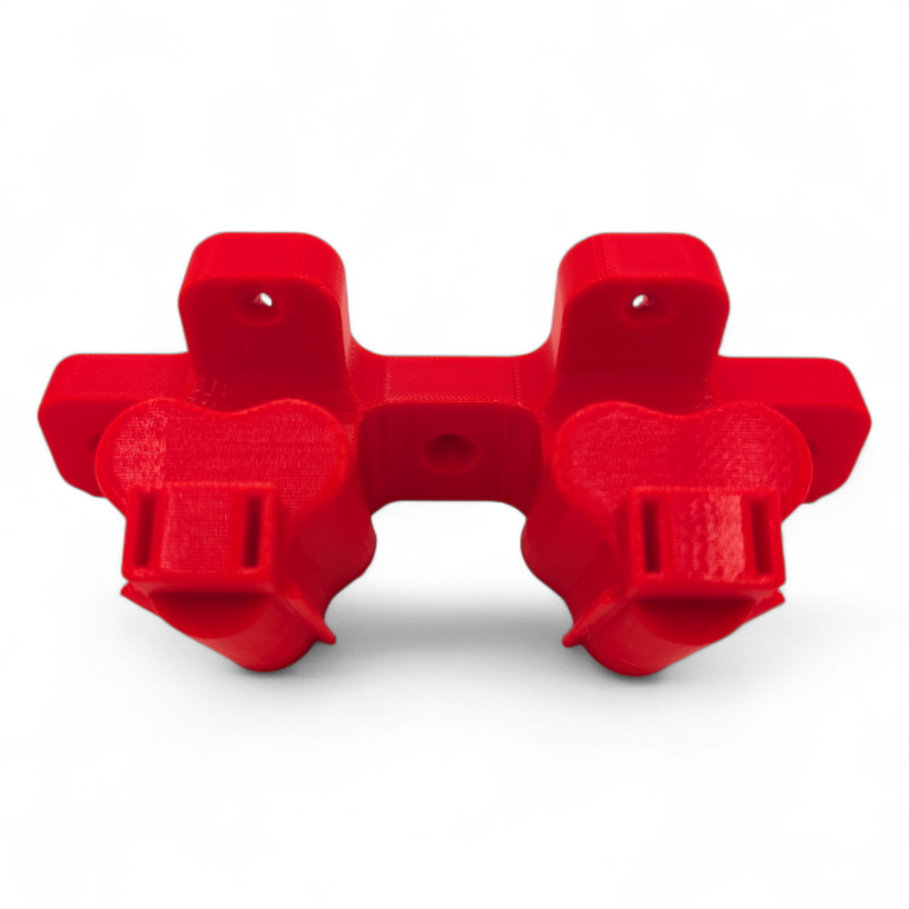 Double Angled Tool Mount for Milwaukee M12 – Wall Holder for 2 Tools