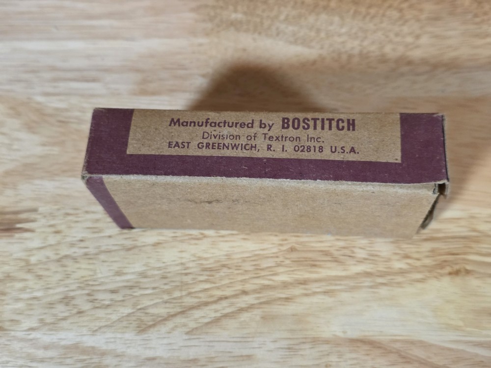 Vintage Bostitch B8 Staples - 3 Full Boxes!