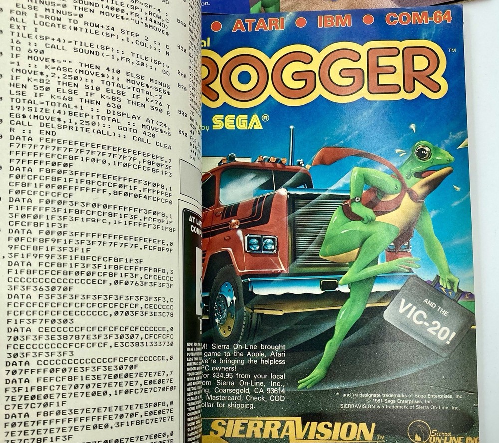 Vtg Lot Computer Magazines: PC Computing, COMPUTE! etc 1980s-90s, Advertisements