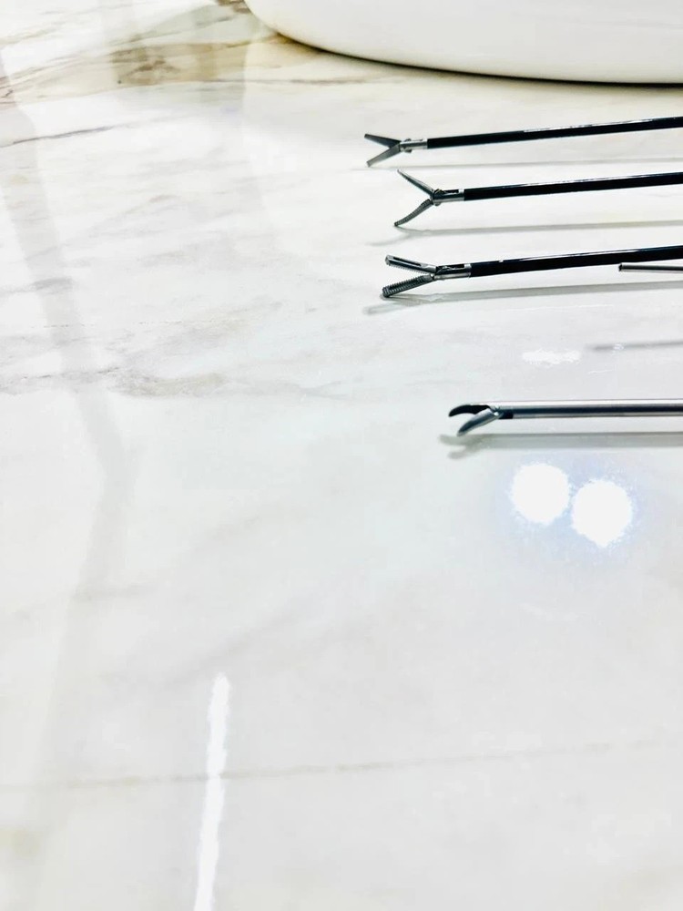 Laparoscopic Endotrainer Simulator Box Camera Training Instruments set Kit 14pc