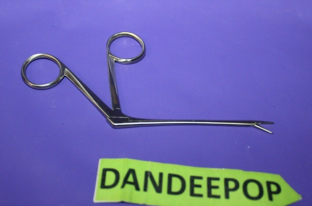 PS Stainless SCL 3" Angled Offset Surgical Surplus Satin Finish Scissors 6"