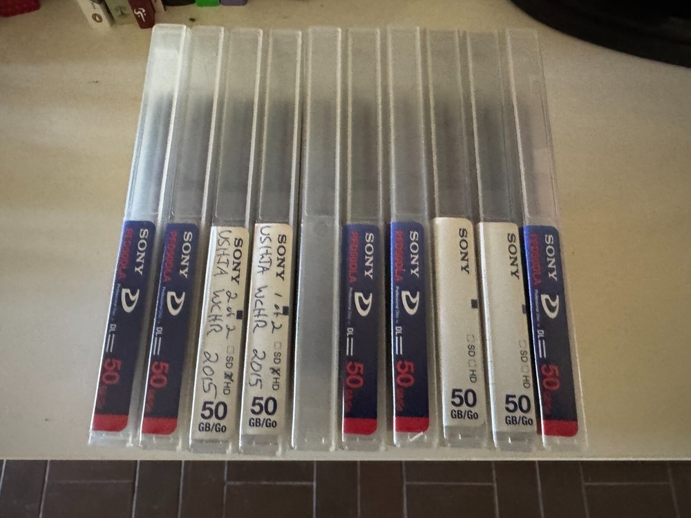 Sony XDCAM Disks 50GB