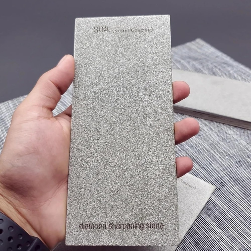 3 PCS Diamond Sharpening Stone Diamond Knife Sharpener Plate Honing Whetstone