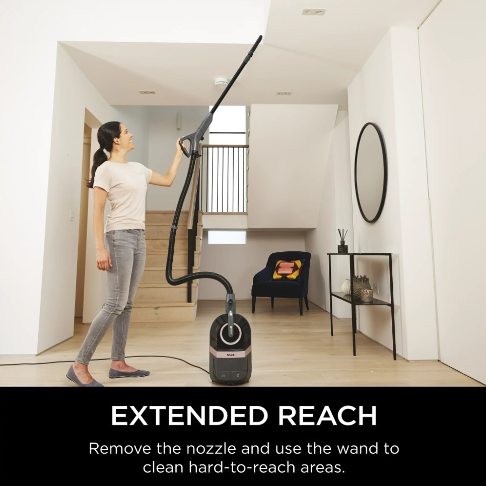 Shark CV101-SD Bagless Canister Vacuum - Scratch & Dent