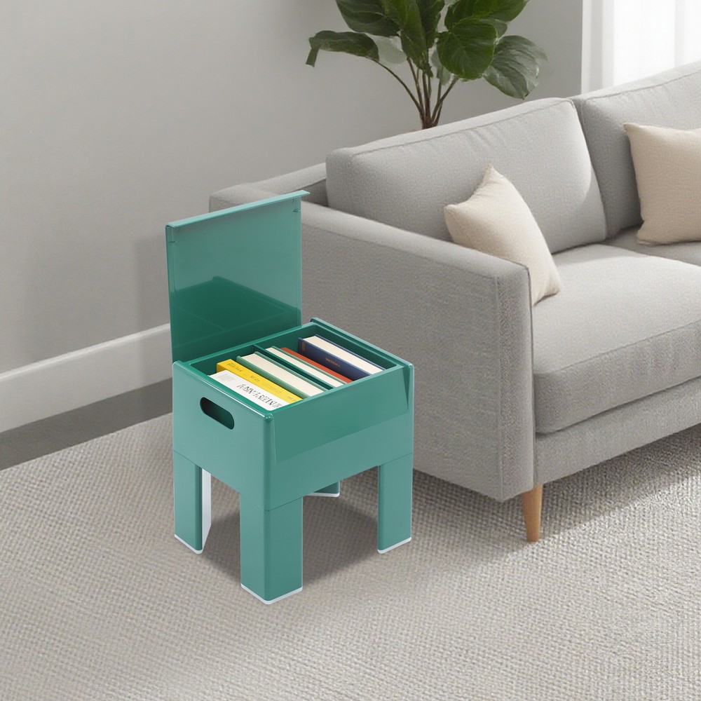 Multifunctional End Table Small Side Table for Bedroom Dorm and Small Spaces