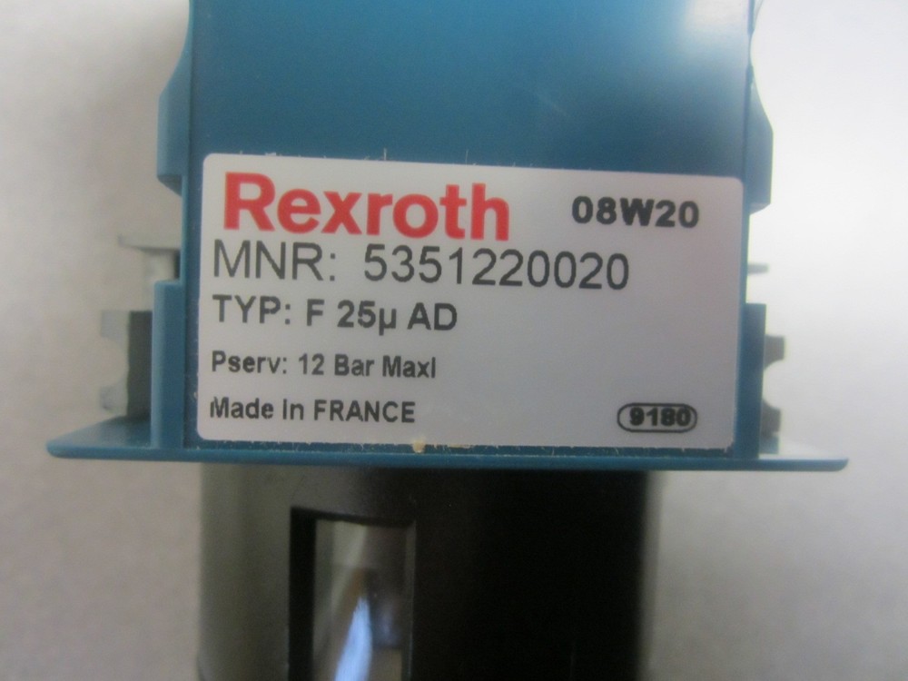 Rexroth 5351220020 C15 i Automatic Drain Filter