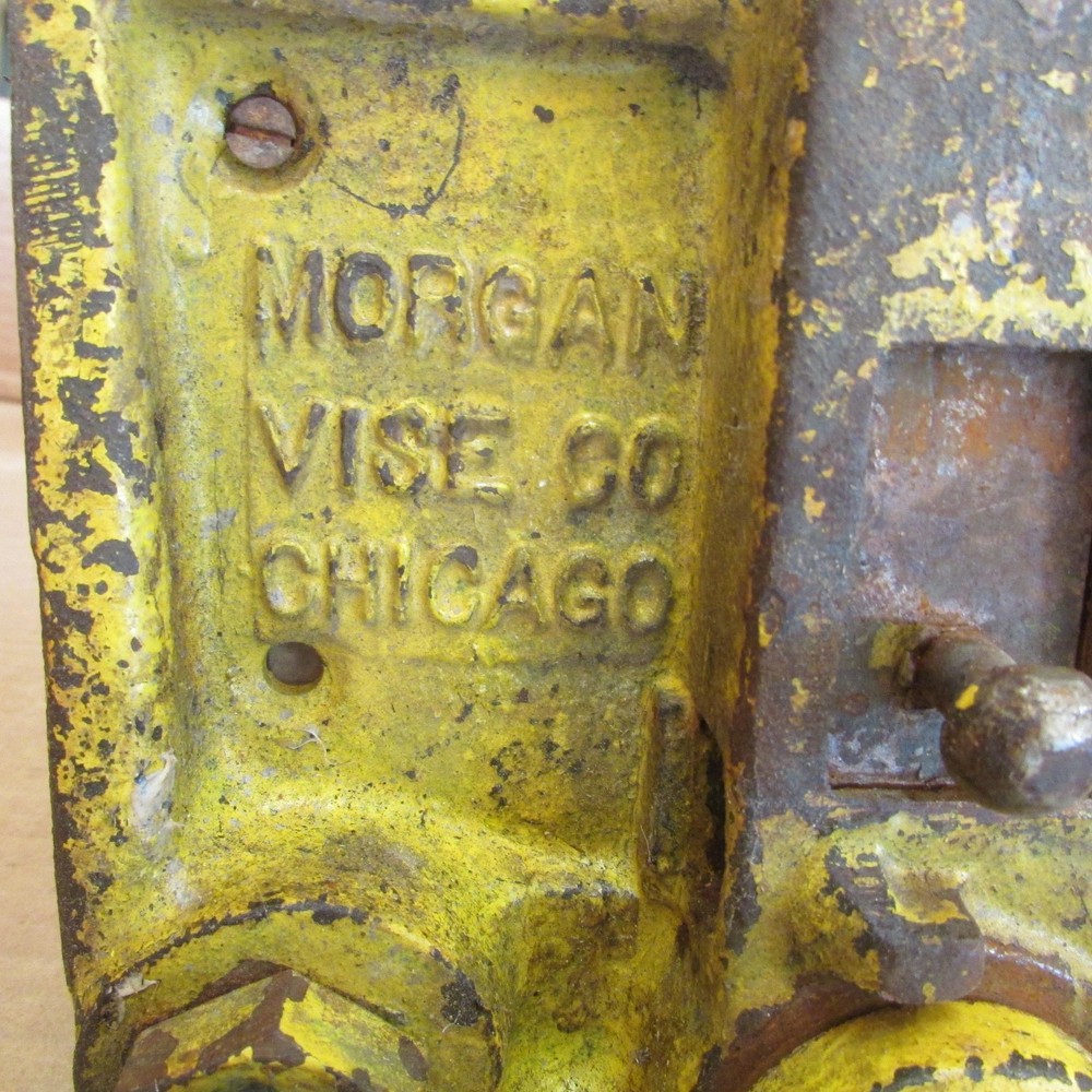 MORGAN No. 100A quick-release woodworker's vise, vintage