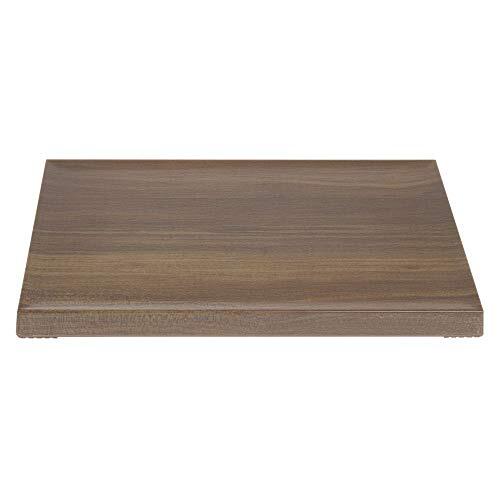 HUBERT Acacia Melamine Replacement Top for Rectangular Riser - 10 1/2"L x 6