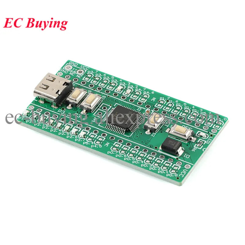 STC8H8K64U Demo Module, 32Bit, 64K, ISP STC8H8 Dev Board ISP