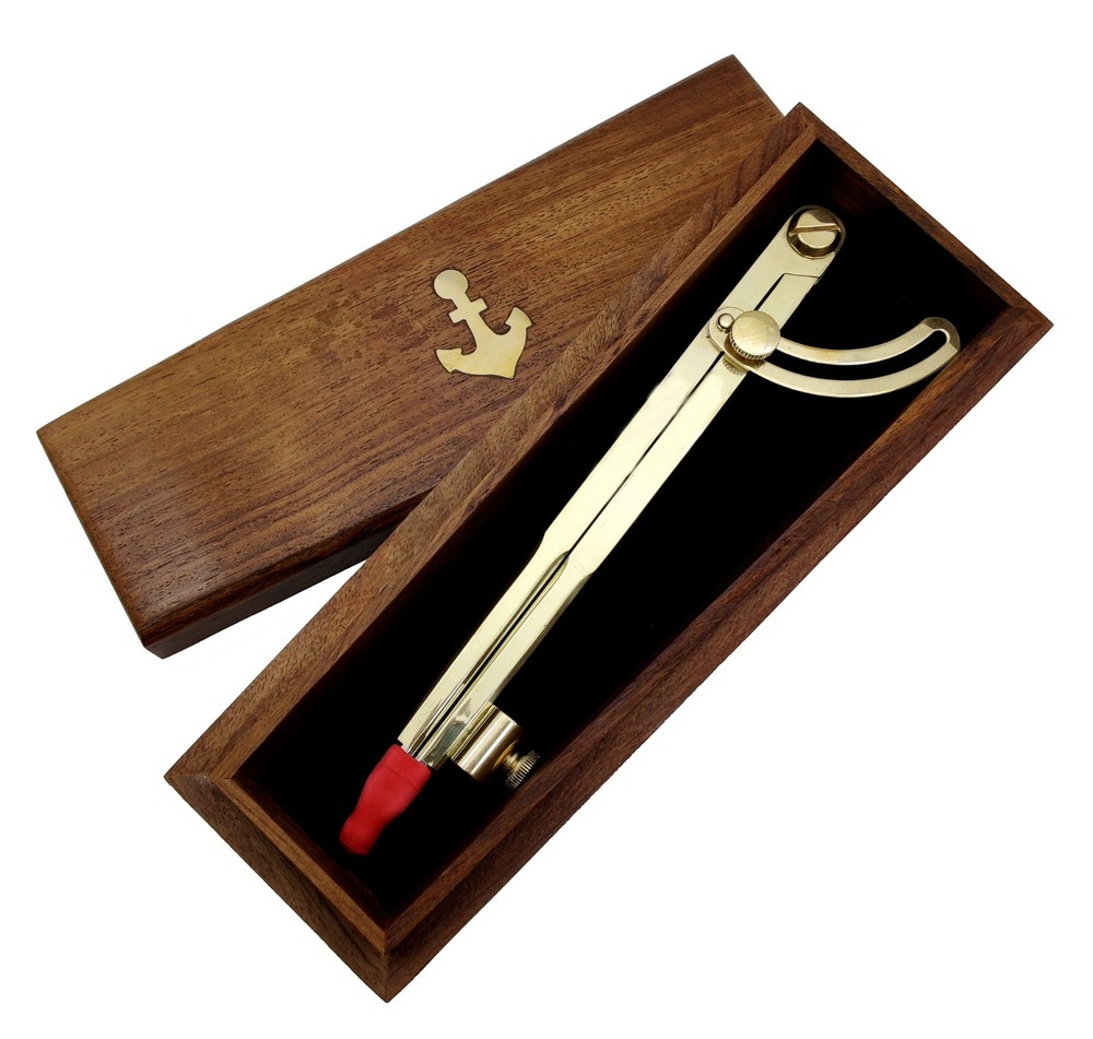 8 Inch Large Pencil Marking Compass Circle Leather Scratch Compass Maker Scriber