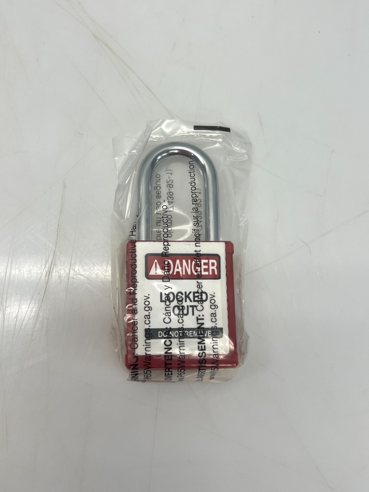 Brady 38ST SD Plastic Red Padlock