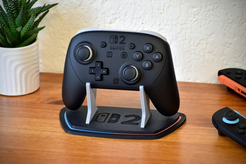 Nintendo Switch 2 Pro Controller Display Stand - 3D Printed