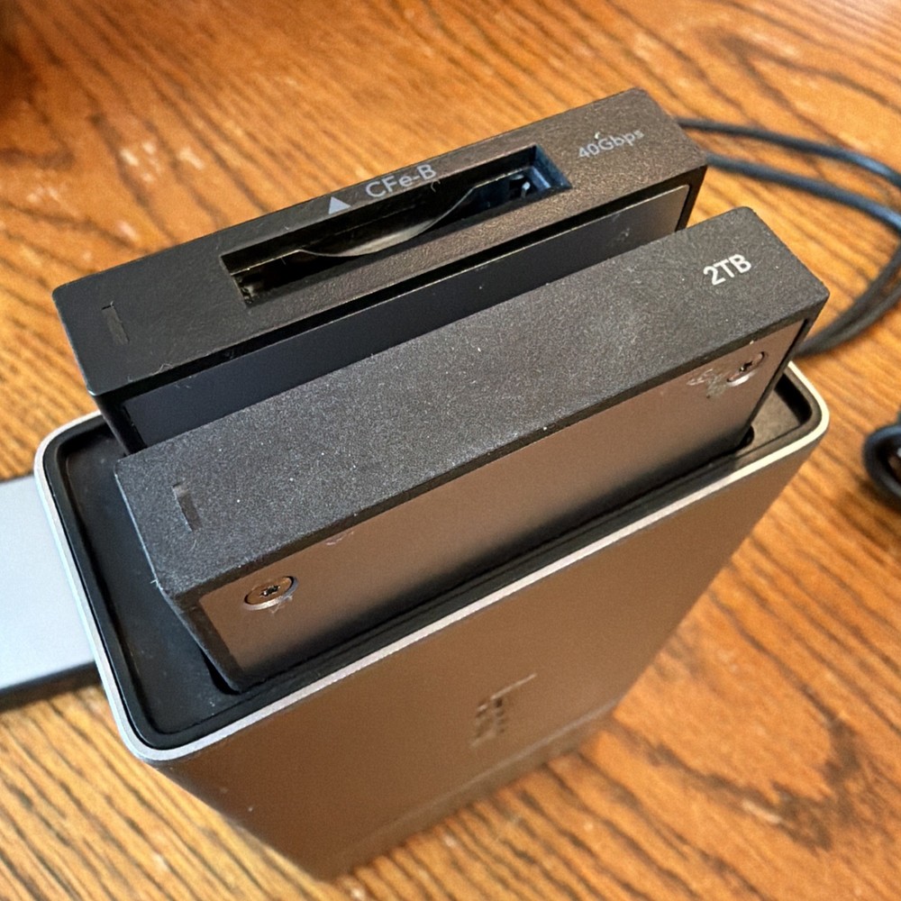 Lexar Professional Workflow Go Docking Station, w/ 2TB SSD, CFxExpress/SD Reader