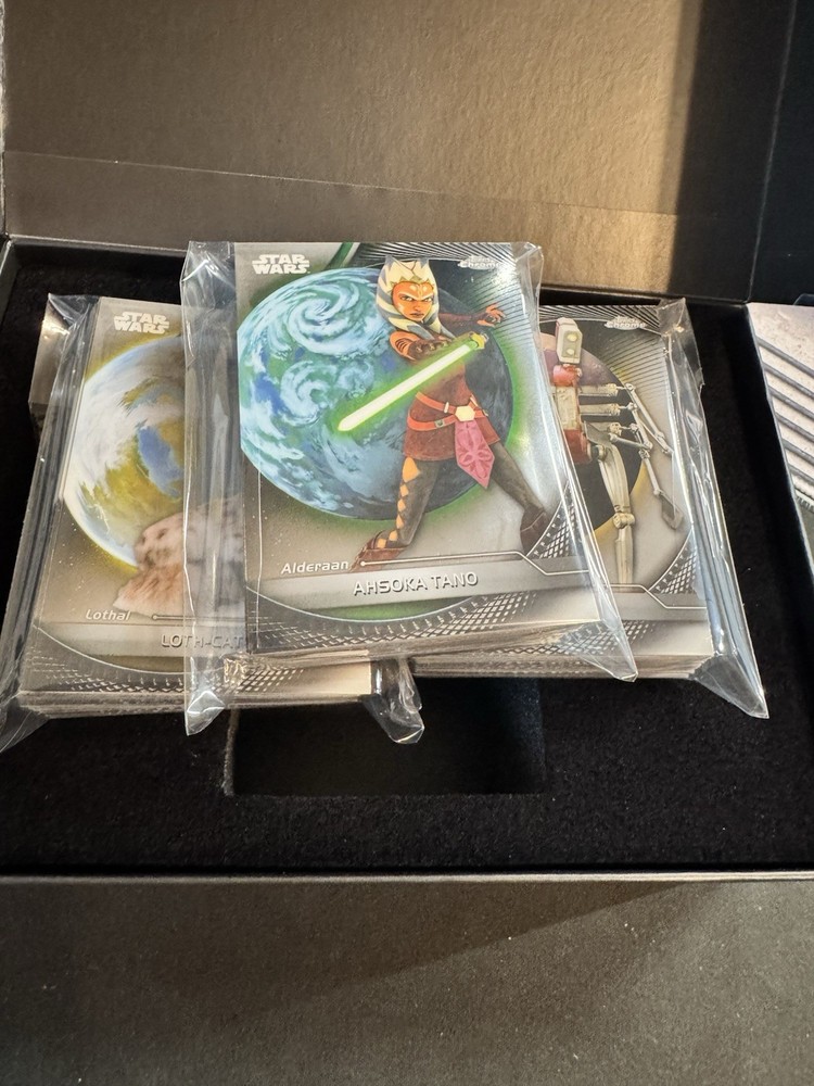 With Box 2025 Topps Star Wars Hyperspace - Complete #1-100 Card Base Set