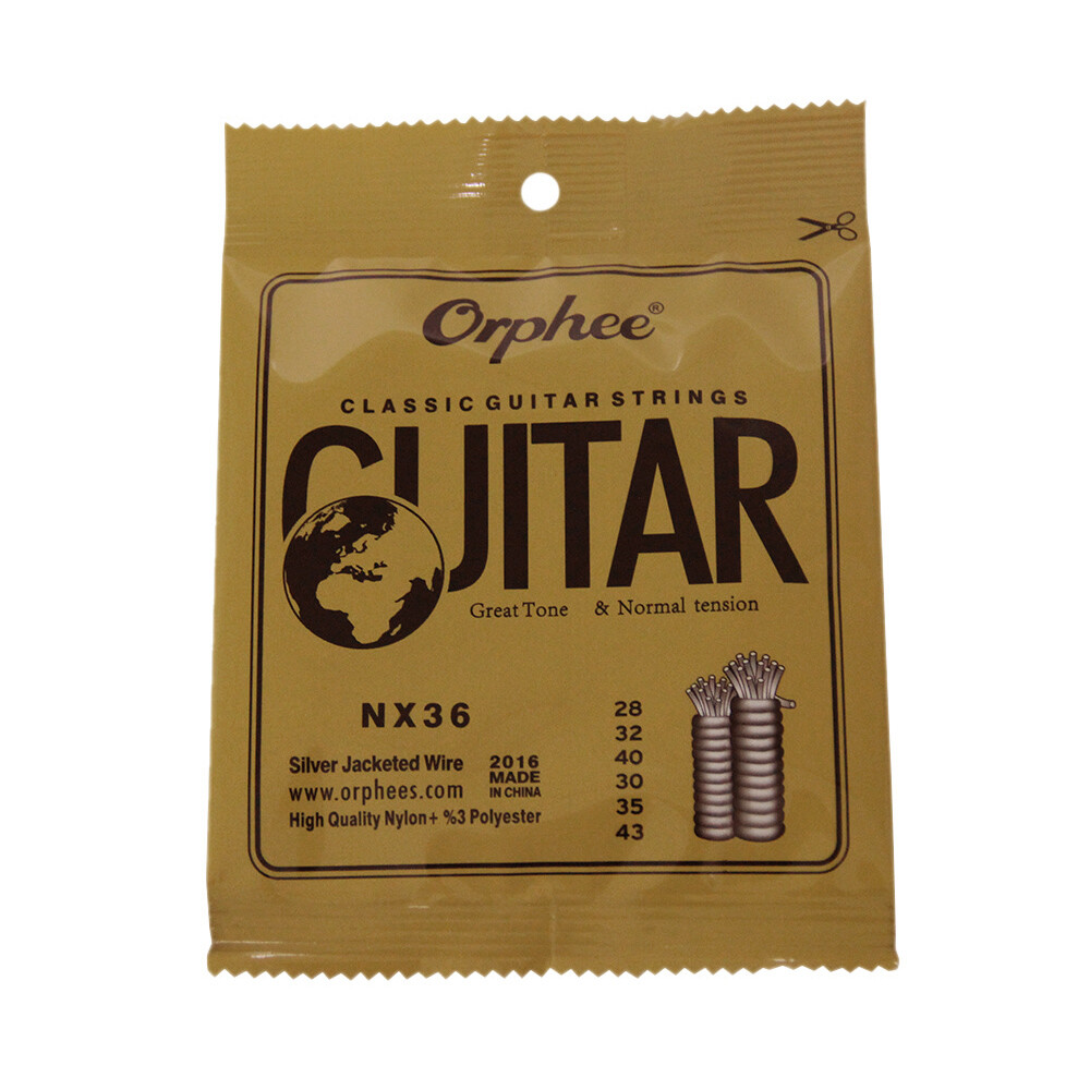 60 Pcs Strings Replacement Nylon String for Classical Guitar Music Tool E0D2