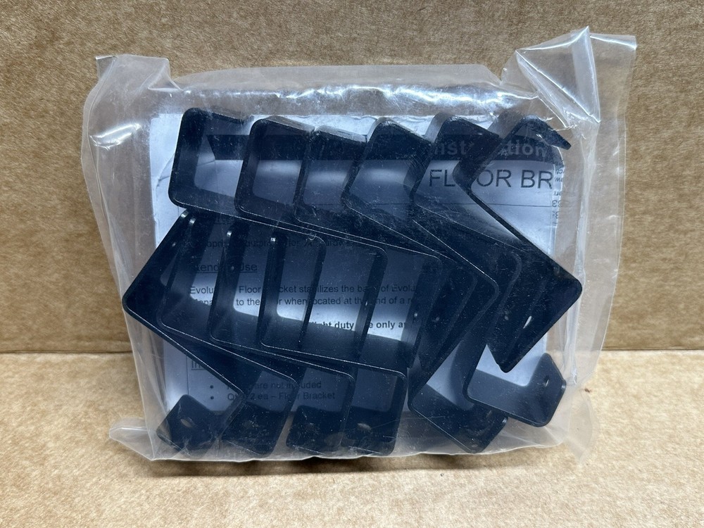 Chatsworth 12pc Floor Bracket Kit 35506-701 For Evolution Vertical Cable Manager