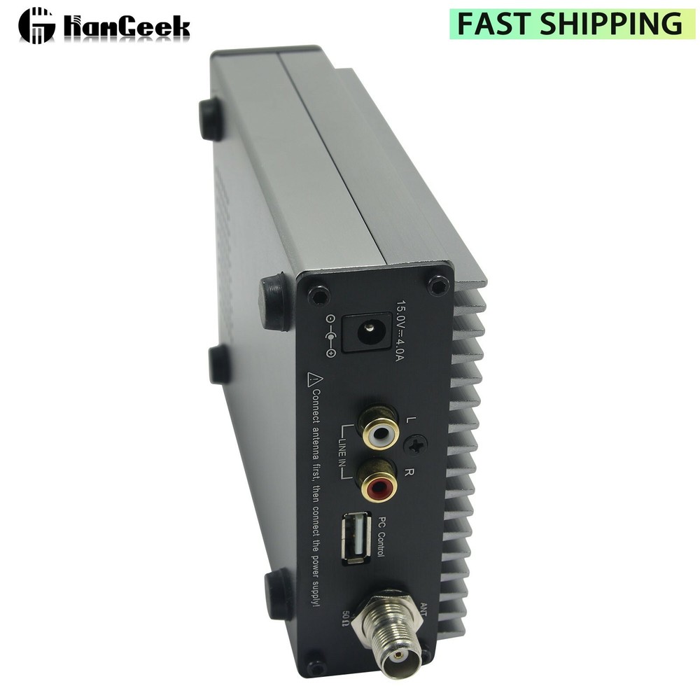 CZE-15B 15W Adjustable Stereo FM Transmitter Wireless Broadcast Radio Station