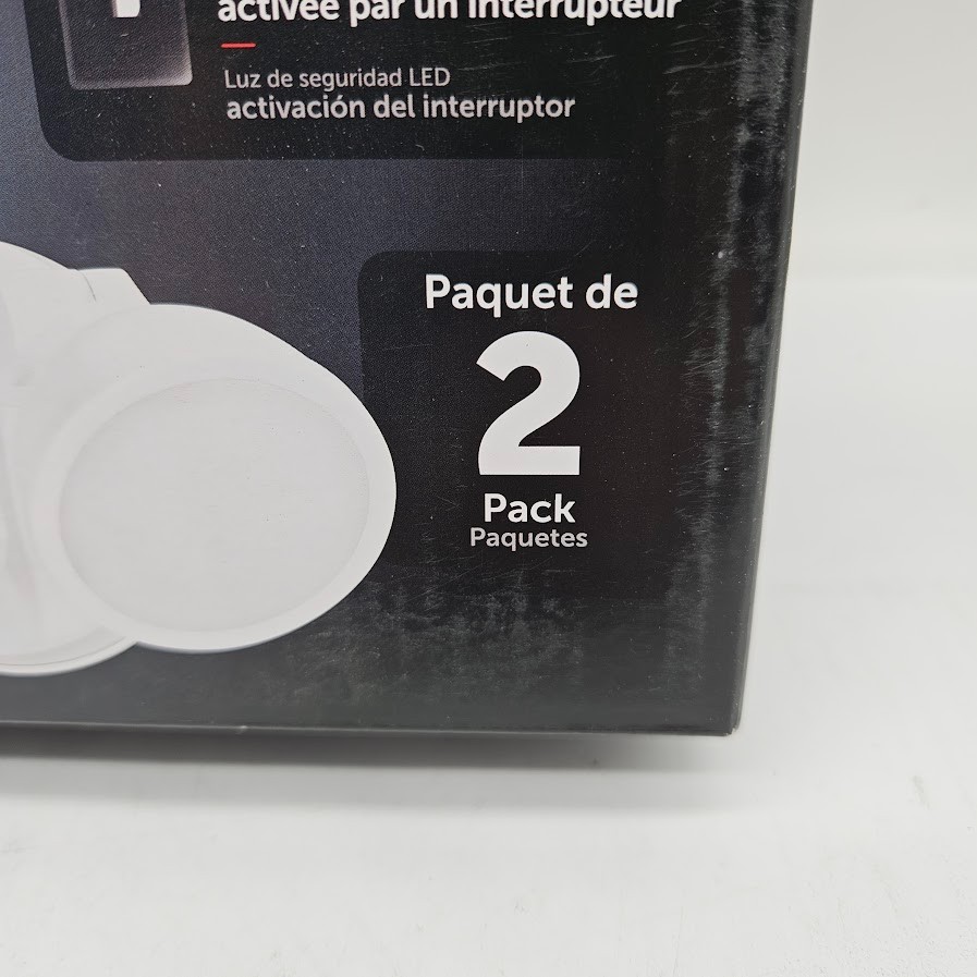 2 Pack Globe Electric 2-Head Integrated LED Security Flood Light 1200Lm 100W