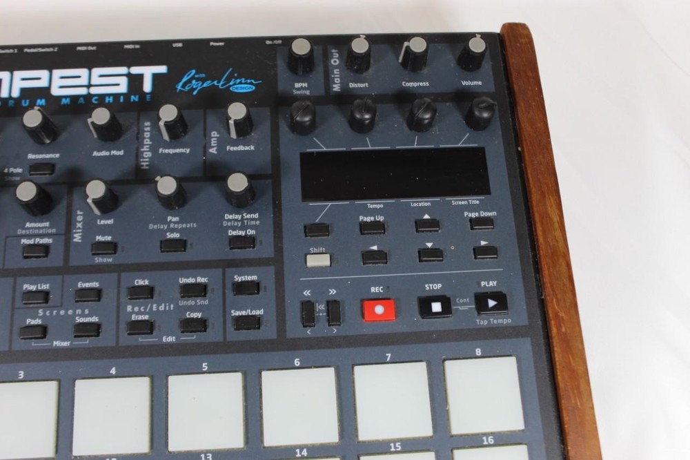 Sequential Dave Smith Instruments Tempest Analog Drum Machine, Roger Linn Design