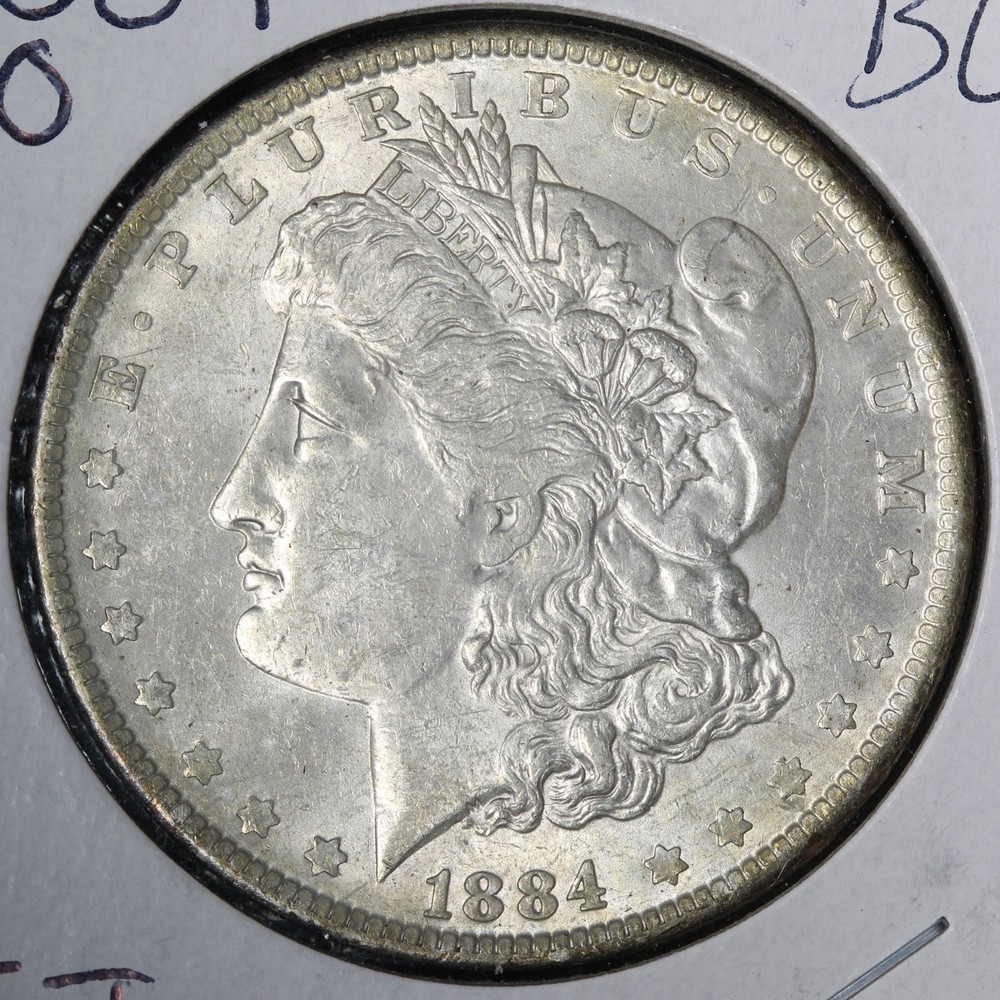 1884-O Morgan Silver Dollar BU *UNCIRCULATED* MS E355 IT
