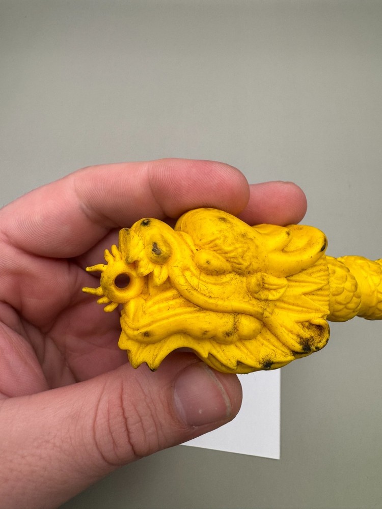 Vintage PB Dragon Barrel Plug-Yellow