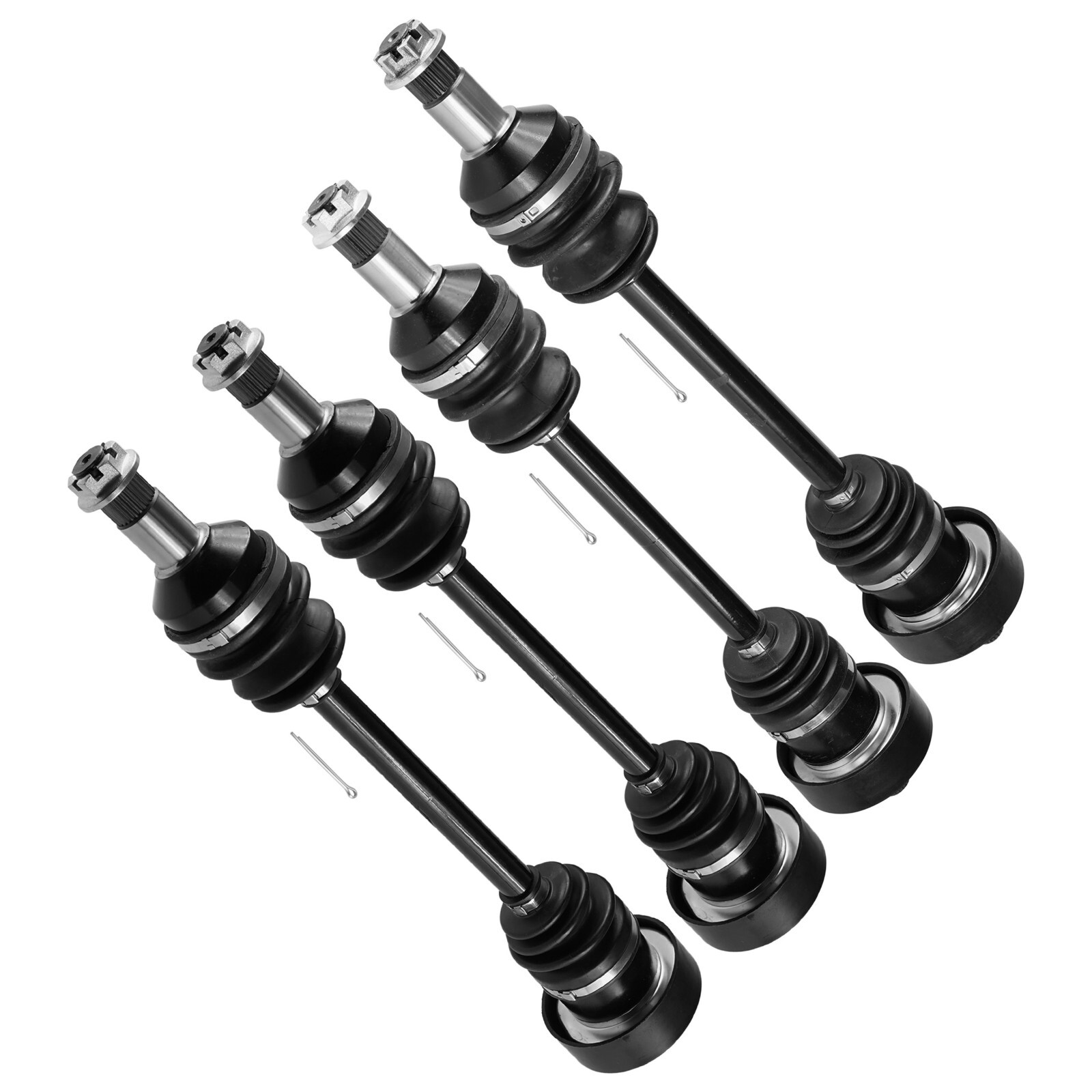 Front Rear Left Right Complete CV Joint Axles for Arctic Cat 700 4X4 2007-2014