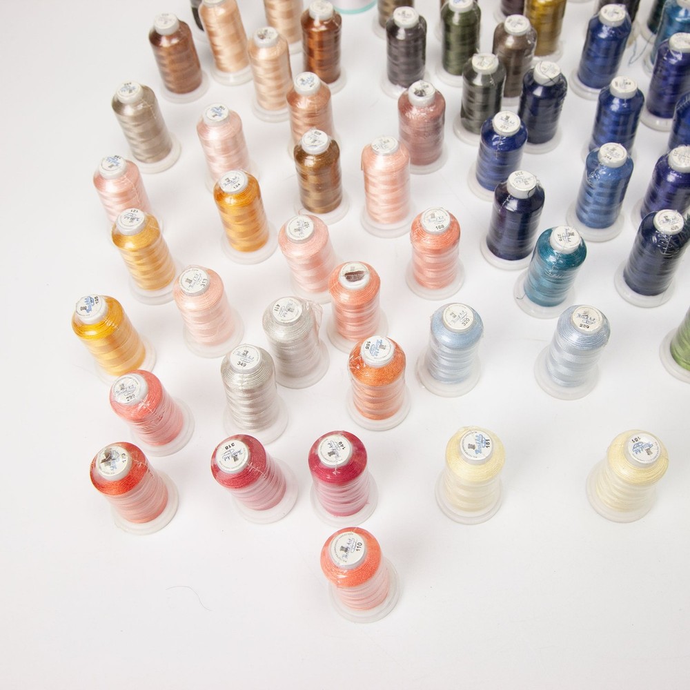 Machine Embroidery Thread 500m Lot 107 Spools Thread Art