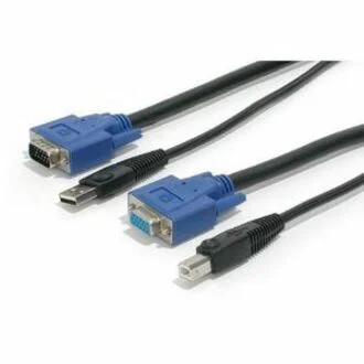 StarTech 15 ft 2-in-1 Universal USB KVM Cable - 15ft