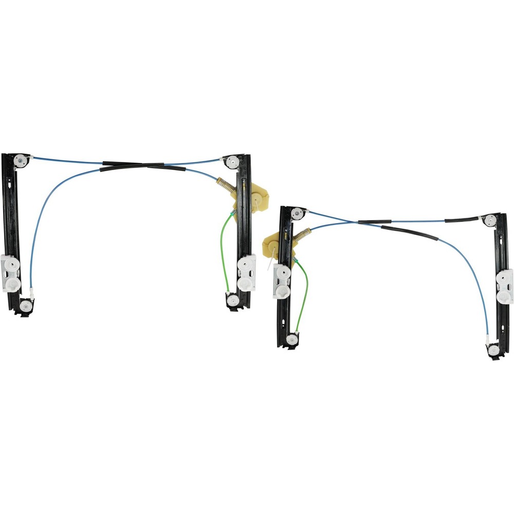 Power Window Regulator Set For 2002-2005 Mini Cooper Front 2Pcs