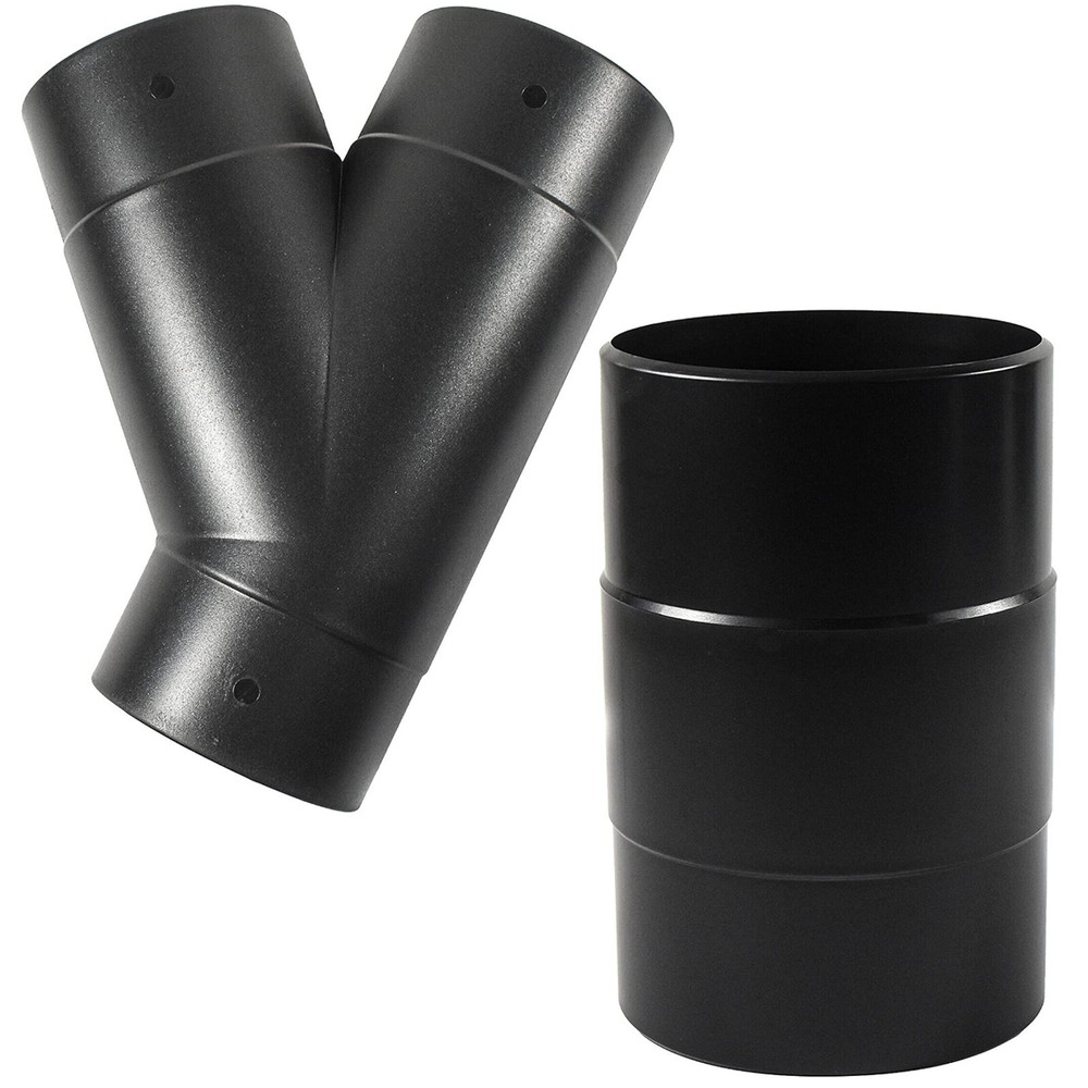 4-Inch ABS Plastic Dust Collection Fitting / Extraction Hose Connector (2 Model)