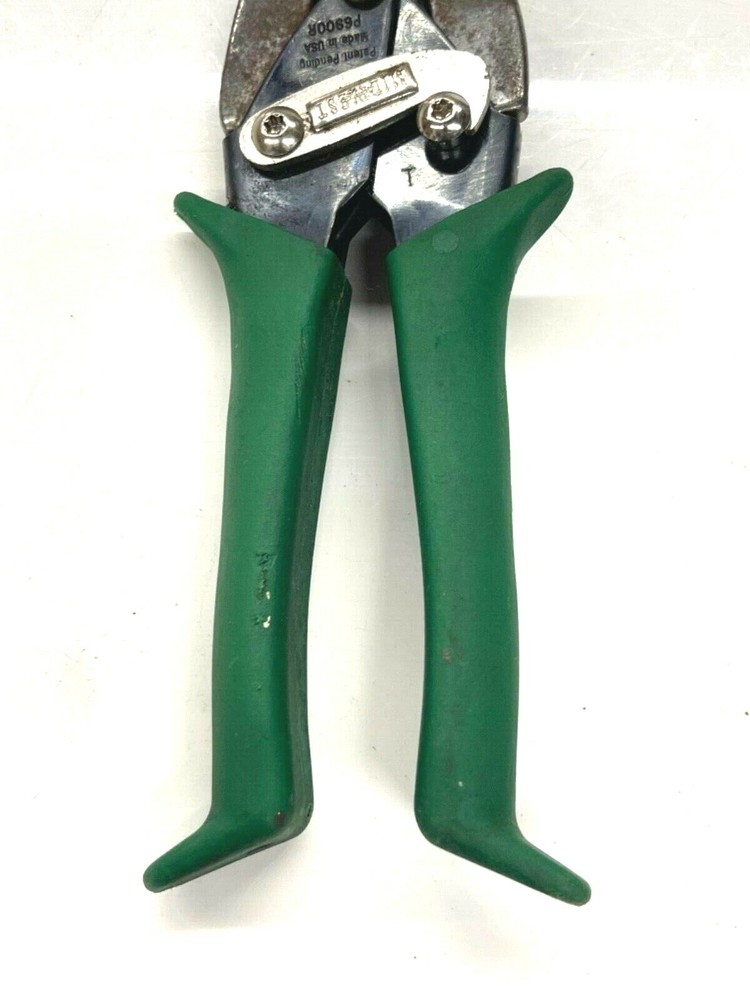 MIDWEST TOOLS UPRIGHT 90° RIGHT CUT TIN SNIPS, 6900R