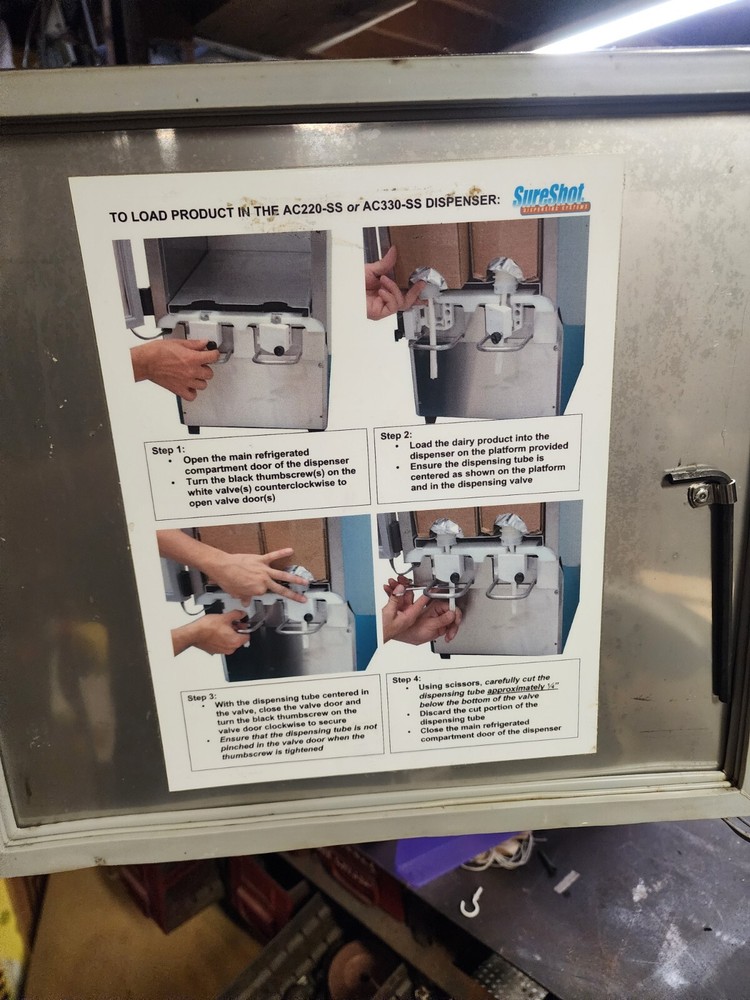 Sure Shot Cream Dispensor System