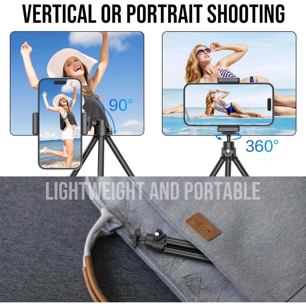 Extendable Tripod with Phone Holder