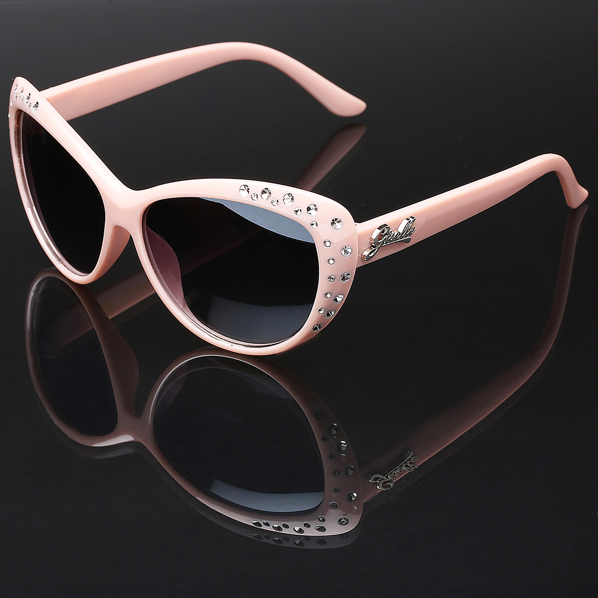 Cat Eye Kids Girls Rhinestone Fashion Ladies Sunglasses Children Youth Teen